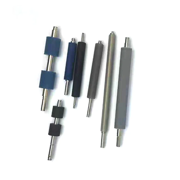 Low Price Customized High Quality Color Silicone  Rubber Rollers For Offset Printer