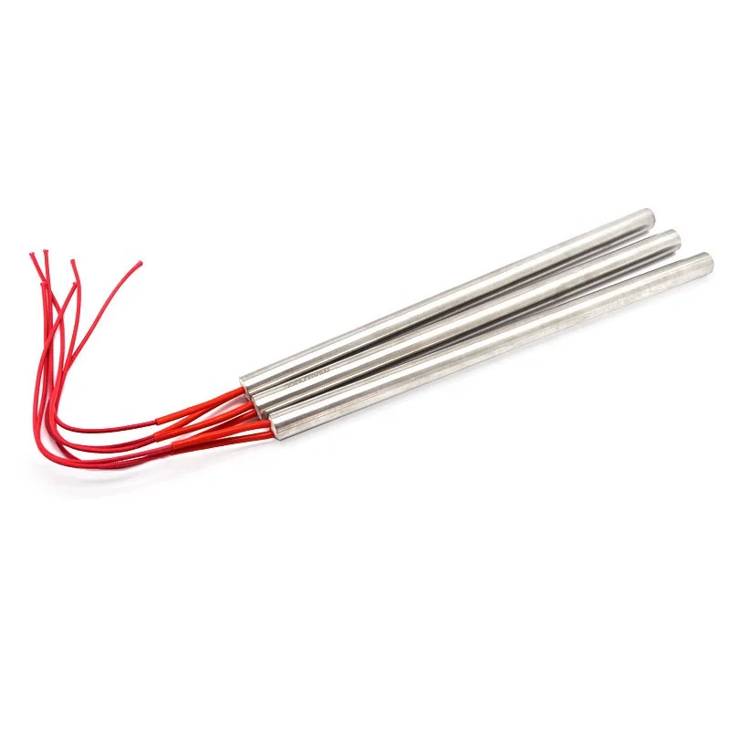 Customized stainless steel single head electric heating tube mold dry combustion heating tube single end heating element