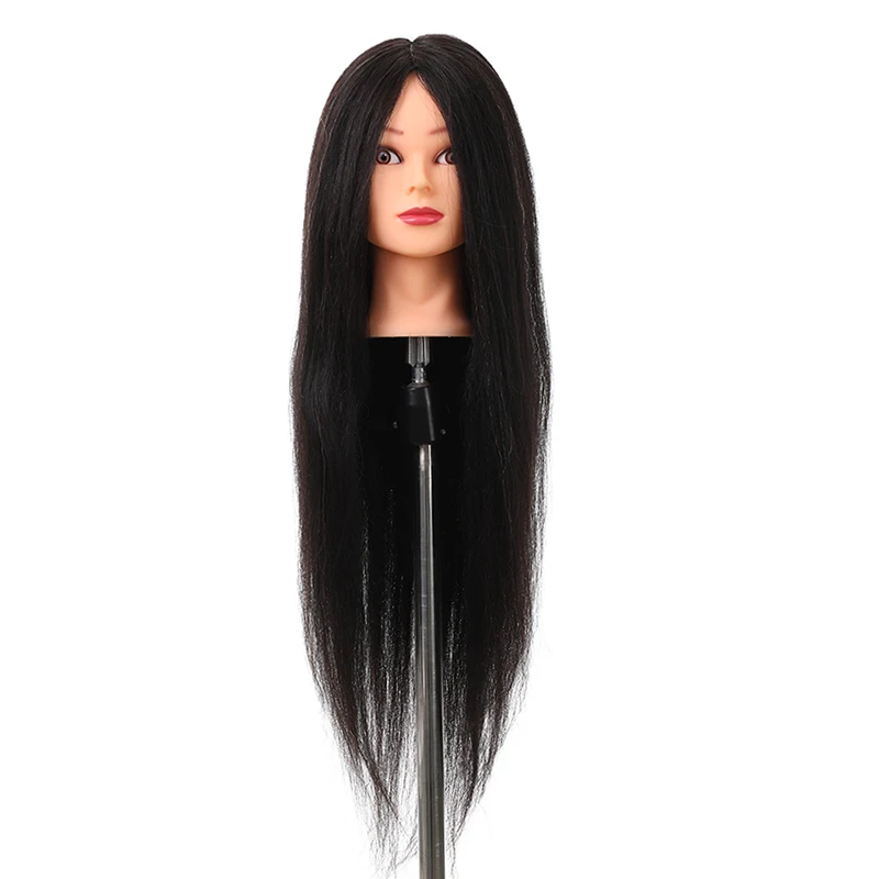 Wholesale Hairdressing Mannequin Head Real Hair,100% Real Hair Dummy Mannequin Head Training Head