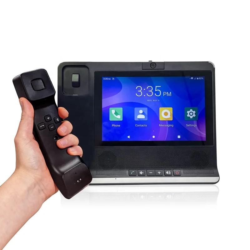 New 8 Inch Cordless Smart Phone 4g Volte Lte Sim Card Fixed Wireless Desktop Phone Wifi Hotspot Android 10 Video Telephone