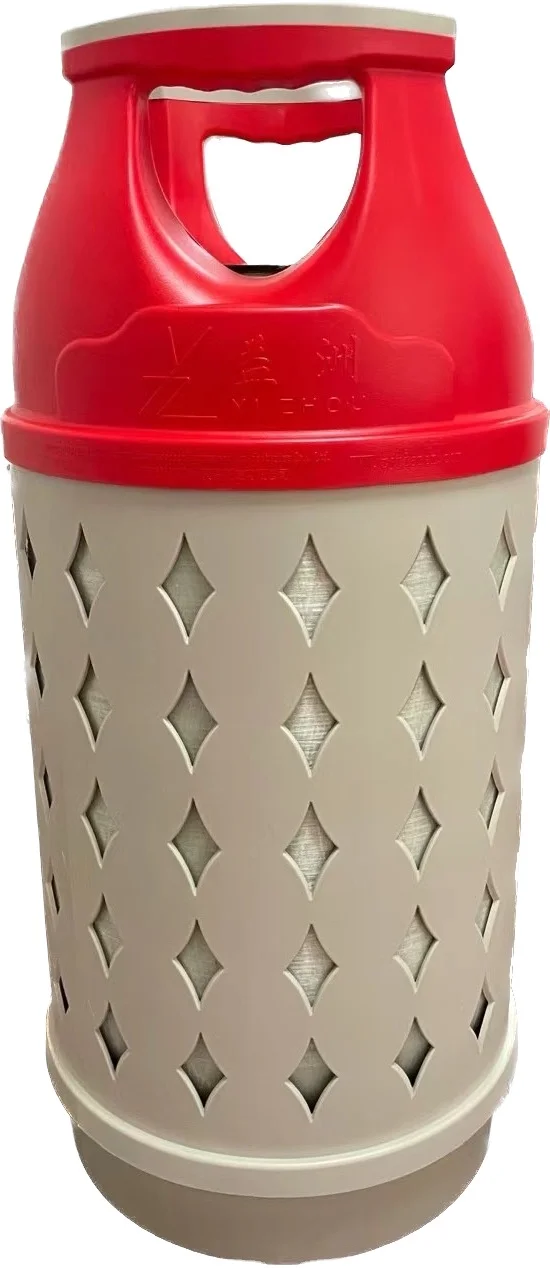 Top Sale composite lpg opd gas bottle 7.5kg Iraq lpg cylinder With Valve