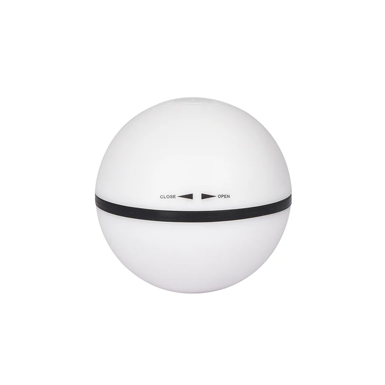 Dogness Customized Battery Operated LED Light Funny Kitty Playing Ball Electronic Voice Interactive Catnip Rolling Toy