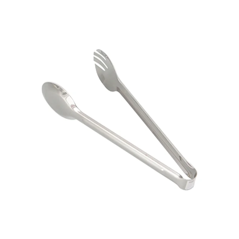 Stainless Steel Multi-Function Barbecue Tools Kitchen Gadgets Grill Clip Round Tongs For Snacks Meat Bread Fruit