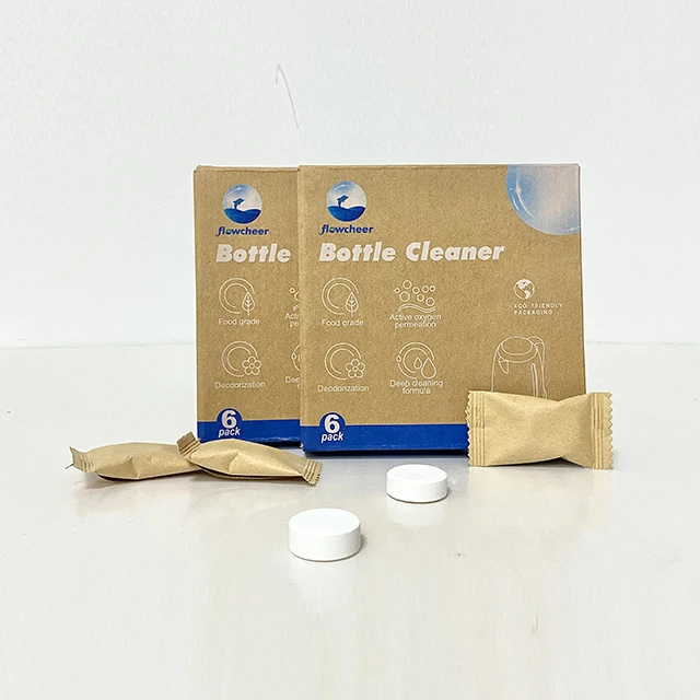 2024 Hot Selling Household Multi-surface Water Bottle Cleaner Tablet Eco-friendly Descaling Tablets