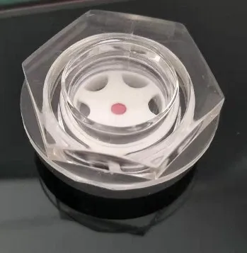 Push Fitting plastic oil sight glass 3/4bsp