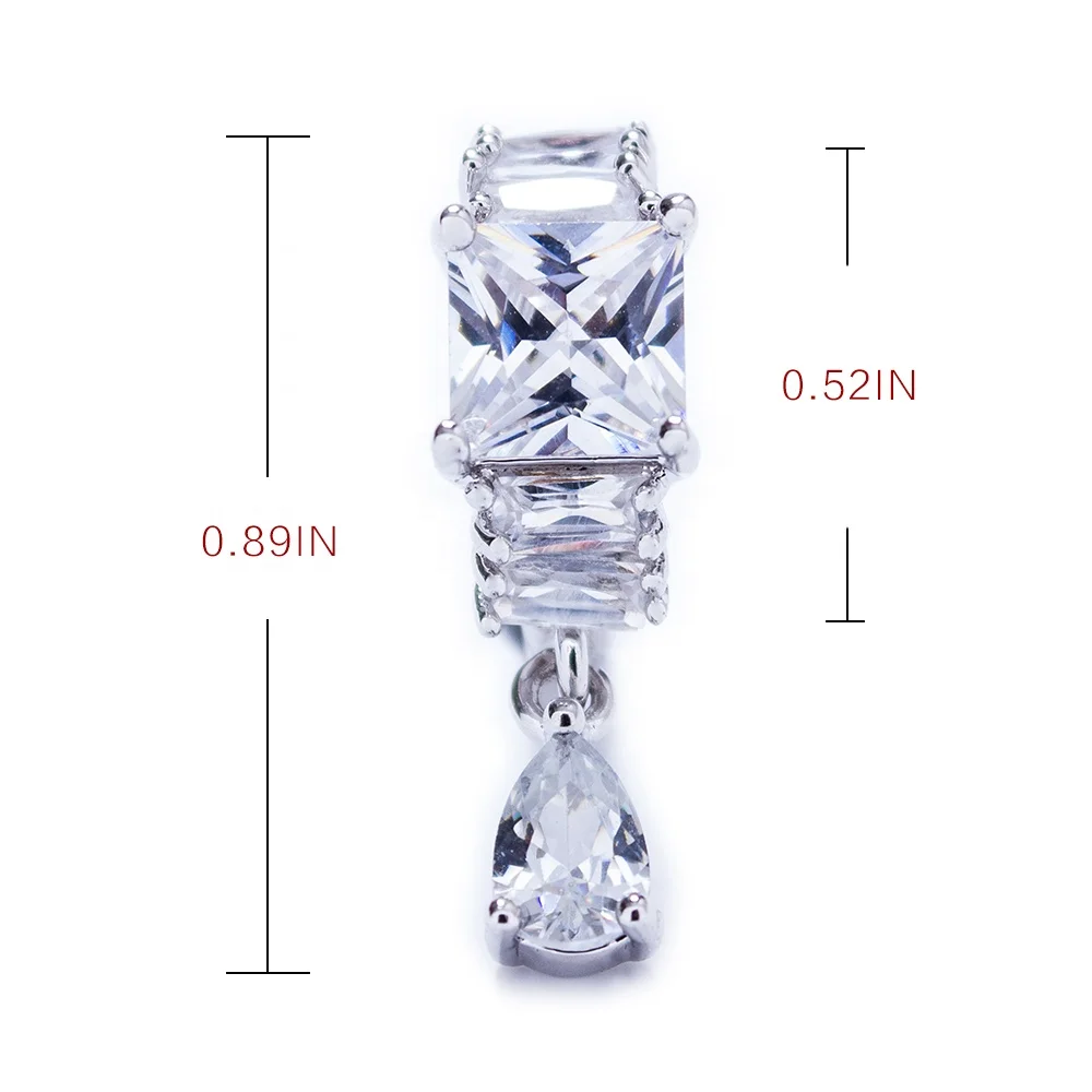 2019 Trend Cheap Chinese 14K Gold Zircon Fashion women Huggie Earring jewelry