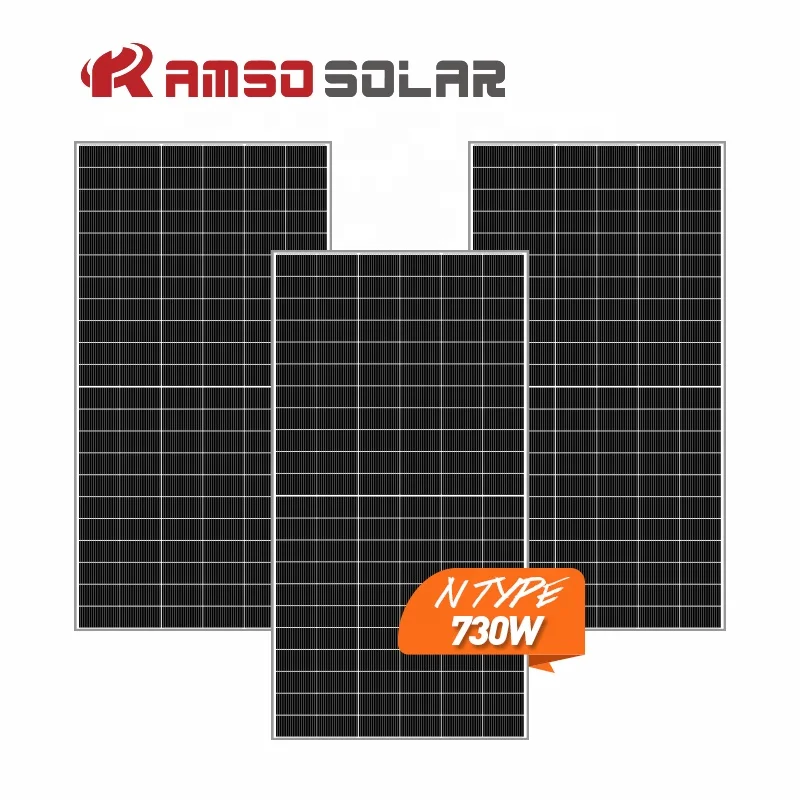 New pannello solare 730 watt 710 watt 700 watt 650 watt paneles solares solar panels topcon on sale