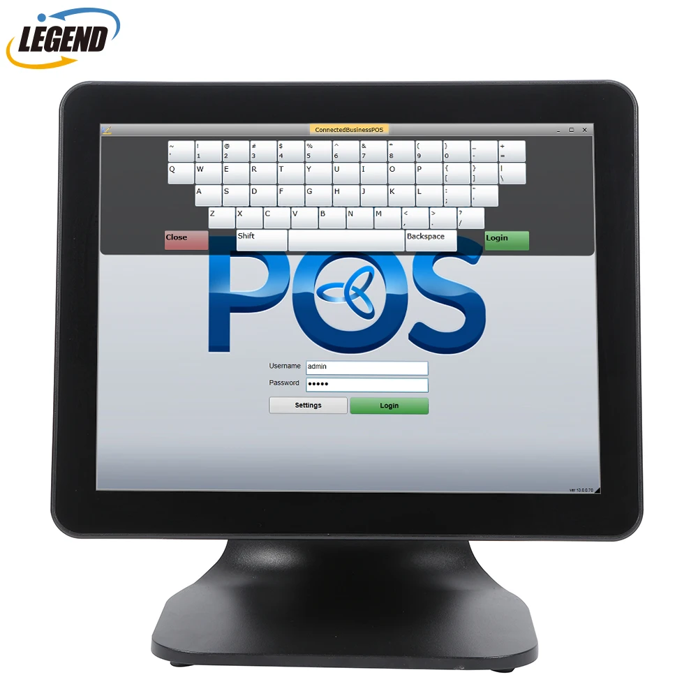POS Terminal 15 Inch Touchscreen POS Machine Cash Register All in One POS System Hardware Manufacturer