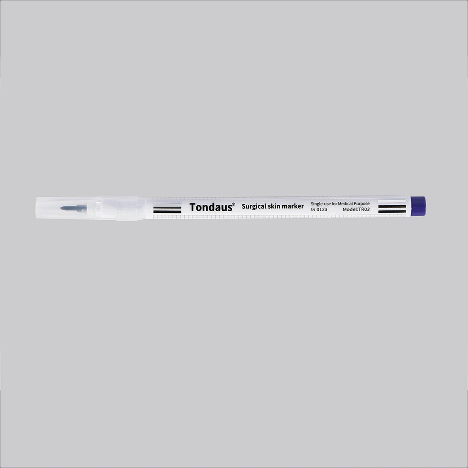 China Factory Sterile Surgical Pen Non Toxic Skin Medical Marker for Marking on Skin