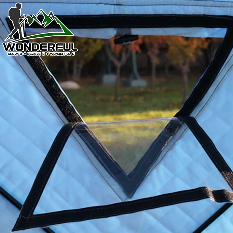 3 4 человек зимние уличные портативный одну комнату ультра легкий Водонепроницаемый Pop Up Палатка для зимней рыбалки