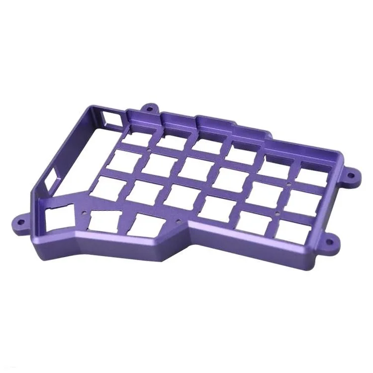 High Quality CNC Machining Aluminum Corne Case Enclosure Anodized OEM Design Aluminum Corne Keyboard Case