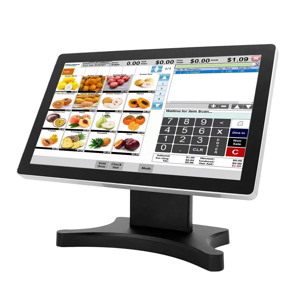 15 Inch Touch Screen Pos System All in one Point of sale system Touchscreen Cash Register