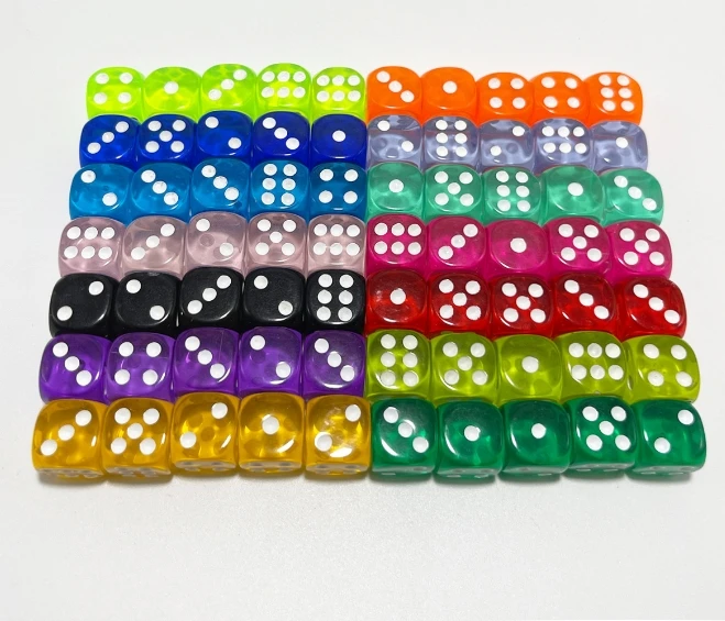 2024 Factory Wholesale Acrylic Polyhedral DND Dice d4 d6 d8 d10 d12 d20 Custom RPG Dice Set for TTRPG
