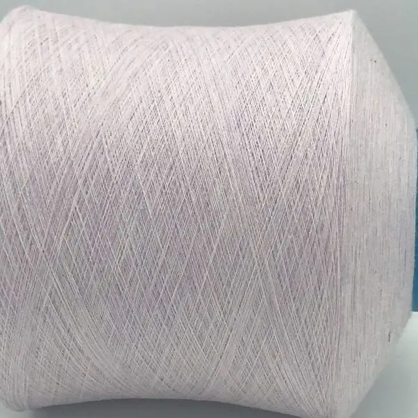 Factory price high quality 35/65 cotton polyester blended yarn raw white for knitting and weaving