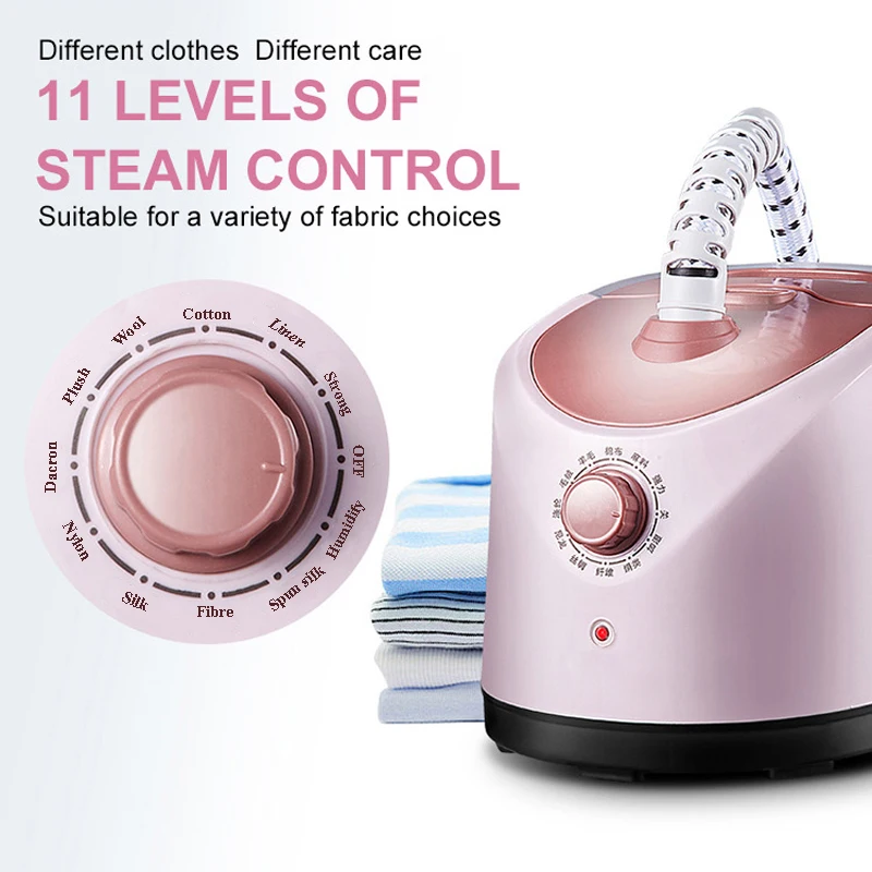 Household Fashion Design Electric Laundry Garment Steamer Pressure Steam Iron With Hanging Pole