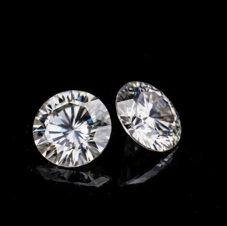 
wuzhou wholesale 6.5mm moissanite DEF 1ct round shape for ring 