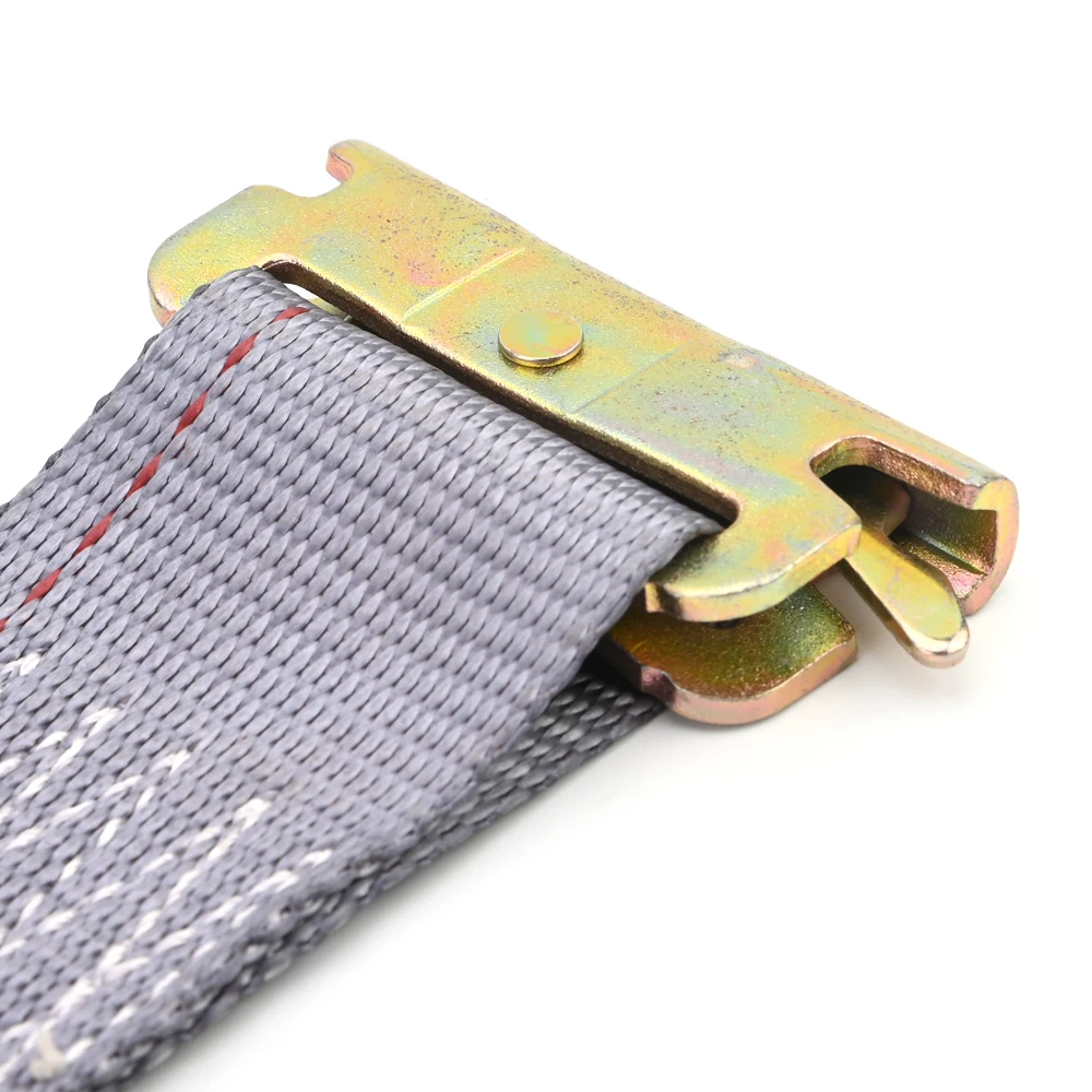 Серые трещоточные ремни E-track, сверхпрочный ремешок для транспортировки