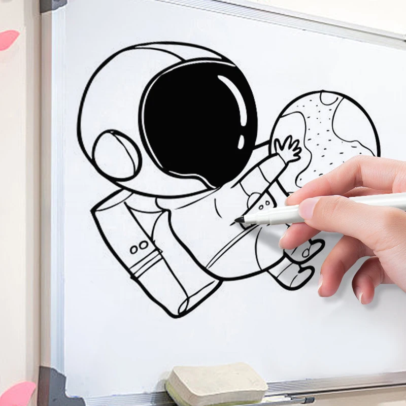 High quality Wipe Clean and smooth writing customized White board Marker Pens with Eraser