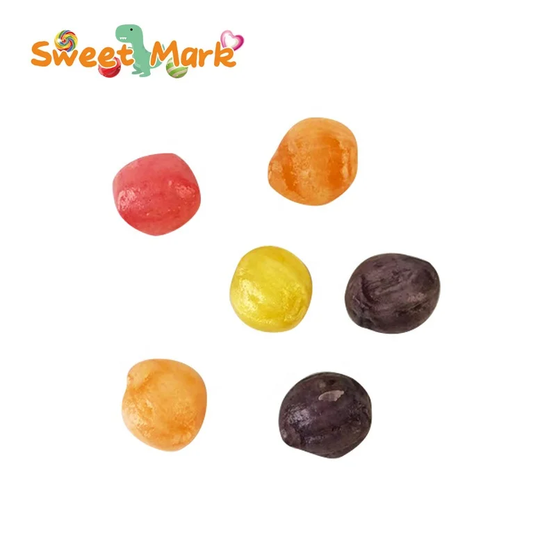 High quality sour candy mix fruit flavor halal hard candy