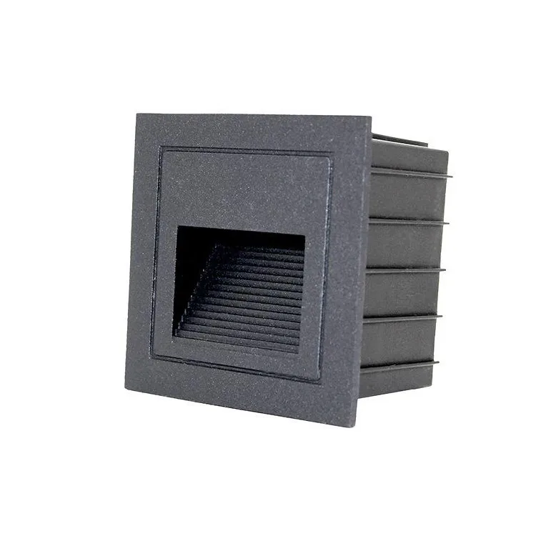 IP65 Rating 86mmx86mm 3W Outdoor led stair wall light