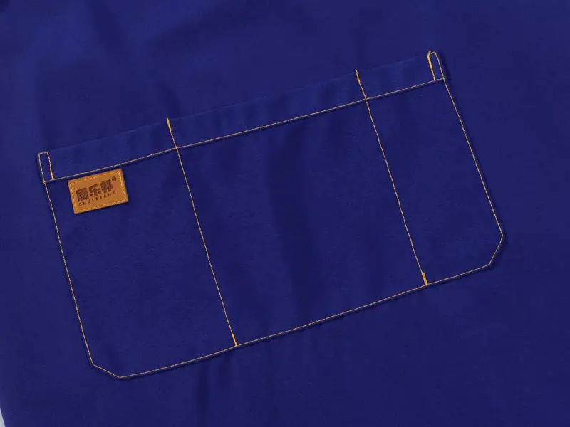 Сверхмощный кофейный магазин шеф-повар Ресторан Рабочий инструмент нагрудник кожаный садовый барбекю Униформа джинсовая хлопковая Парикмахерская парусиновые фартуки