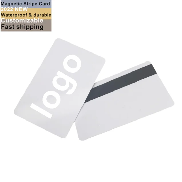 2022 Printable Pvc Blank Magnetic Stripe Smart Card Credit Card