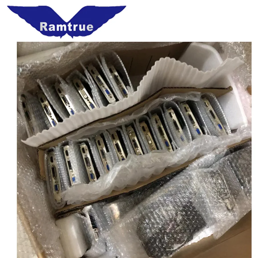 Оригинальная б/у графическая карта GTX660TI GTX750TI GTX960 GTX1050 GTX1050TI GTX1060 для настольных компьютеров