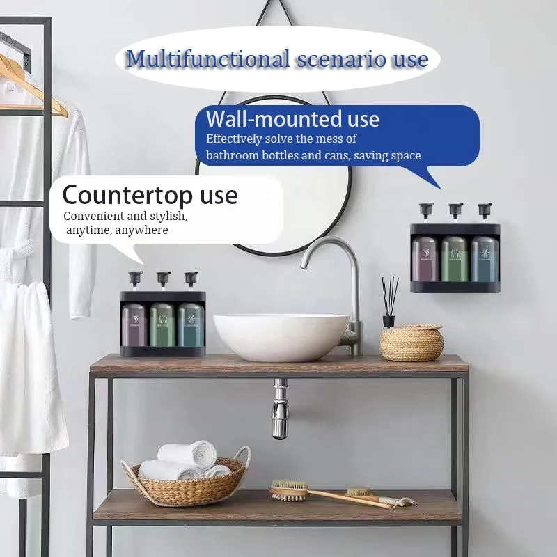 Manufacturer Custom Universal Shower Shampoo Lotion Liquid Soap Embossed Classy Matte Pumps Head Dispenser Abs For Shampoo