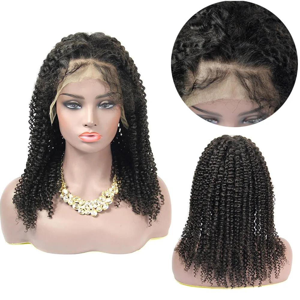 Парик из натуральных 360 волос с натуральными прозрачными кружевами 100% парики