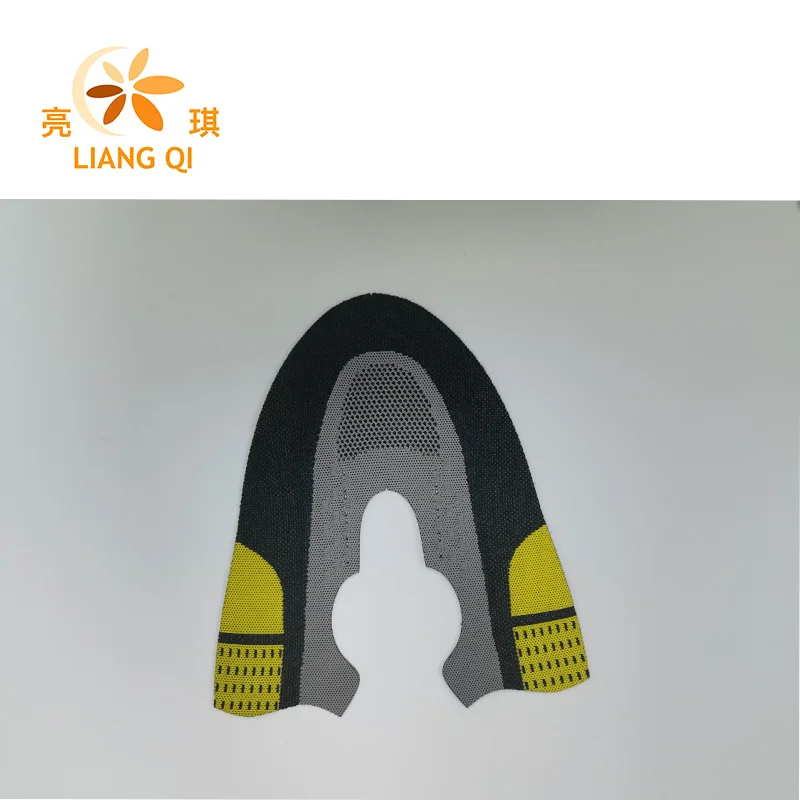 Factory Wholesale OEM Design Flying Knitting Upper Breathable fly knit vamp knitted shoe upper for running shoes
