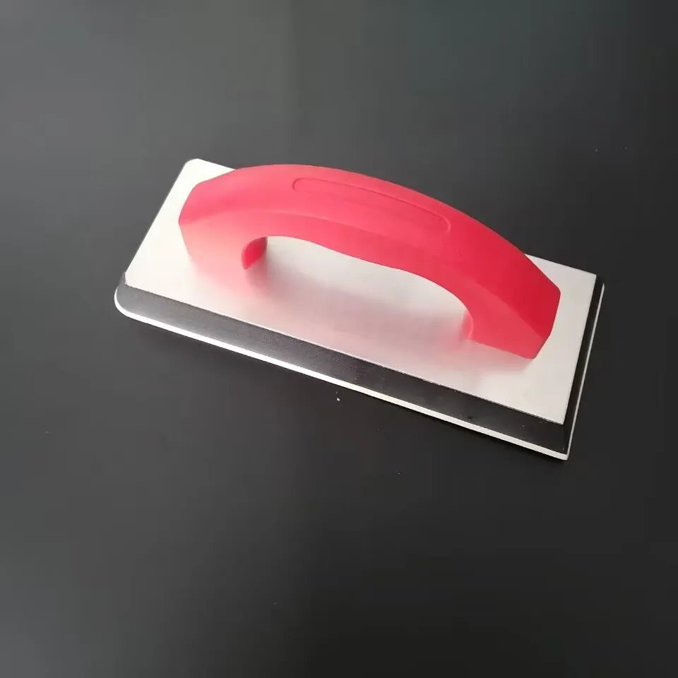 Handheld Rubber Skimming Trowel Scraper Masonry Tool Dry Lining Plastering