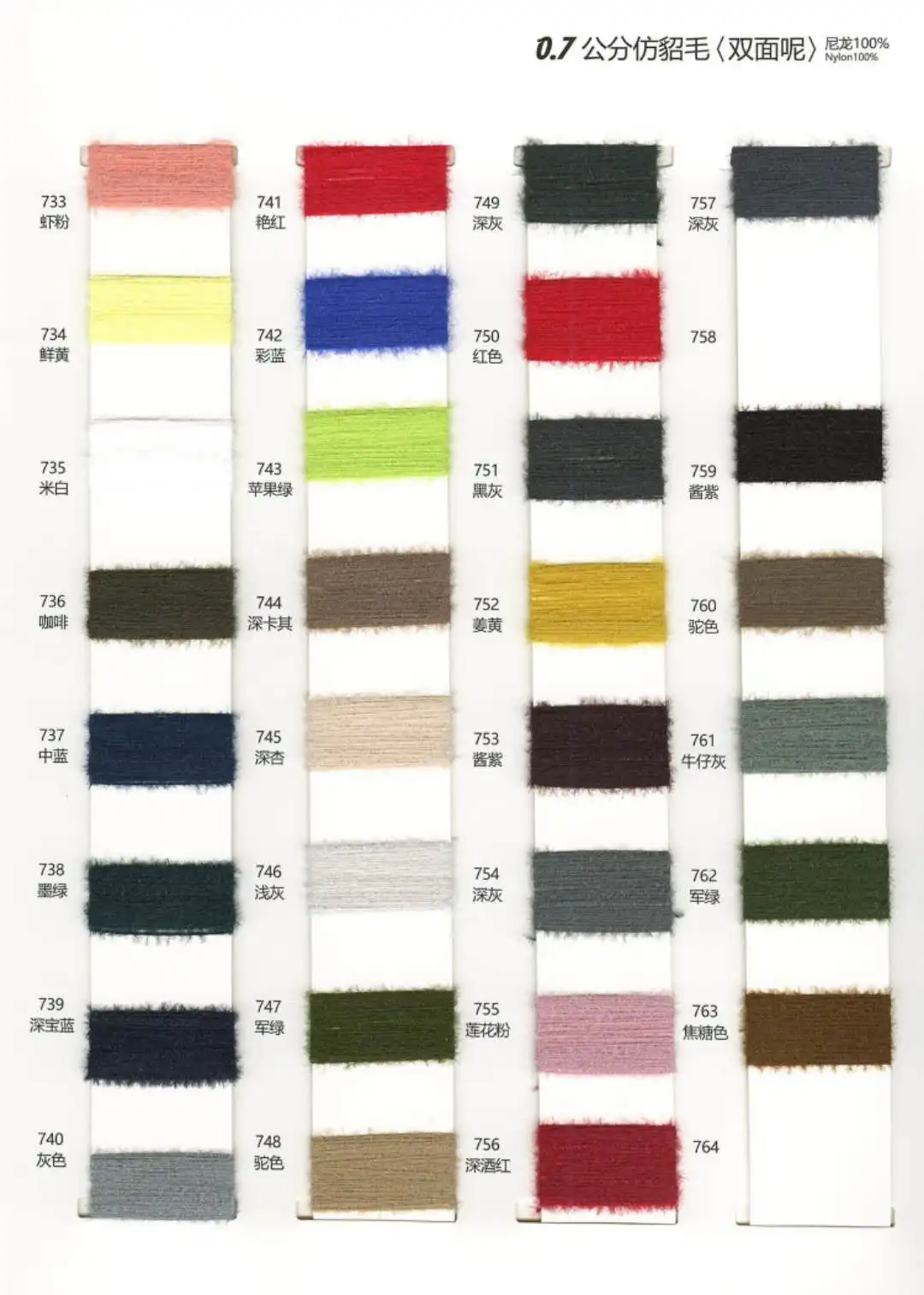 Wholesale Price High Qulity 0.5-0.7 Cm 100% Nylon Mink Yarn Crochet For