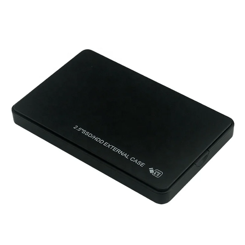 Factory Wholesale 2.5 Inch External Hard Drive Enclosure Case SATA to USB2.0 SSD Box Hard Disk Case for PC Laptop