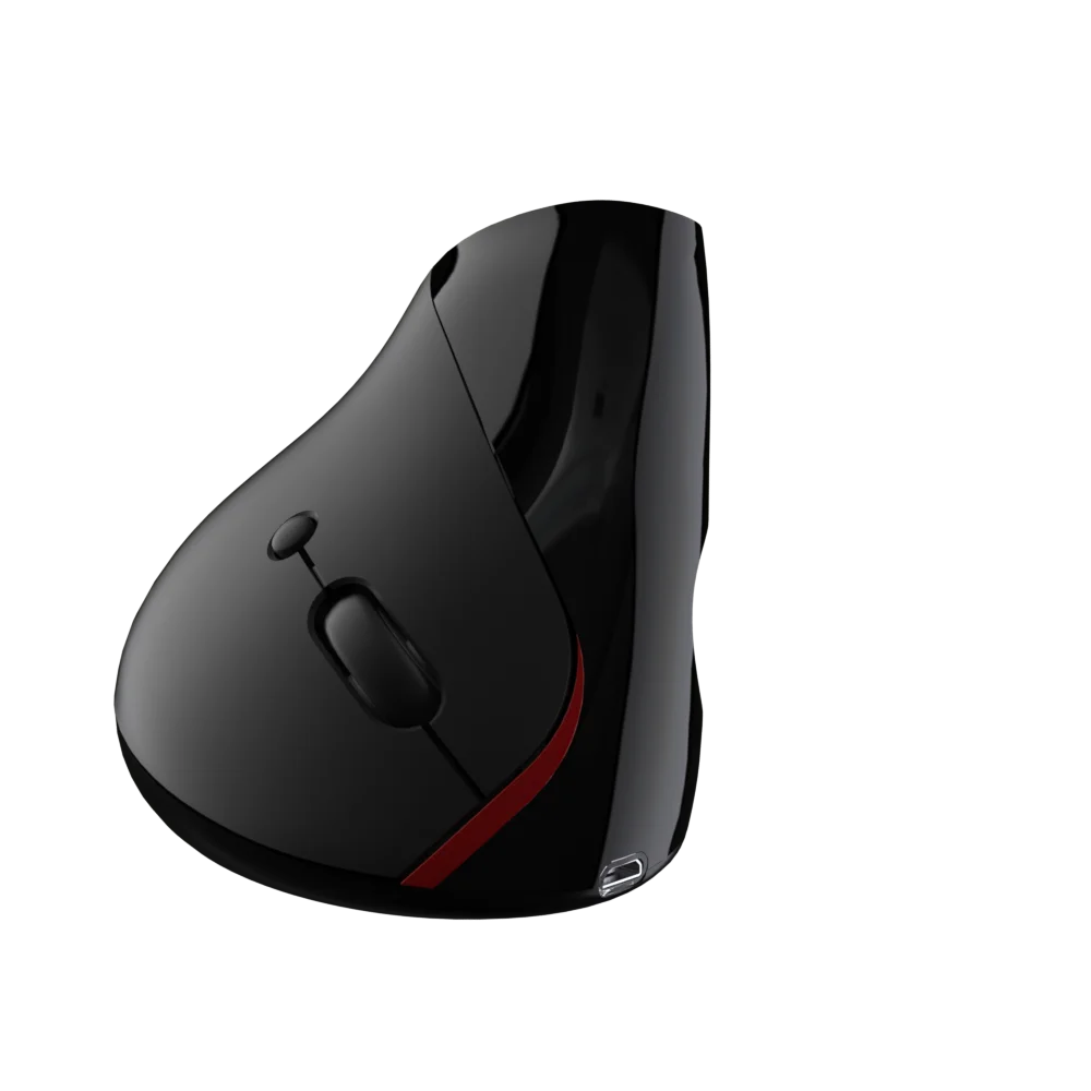 2022 OEM Wireless Ergonomic Mouse Comfort Big Hands Battery Rechargeable 2.4G Vertical Wireless Mouse