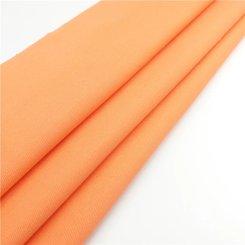 elastic cotton polyester interwoven spandex twill fabric for cloth