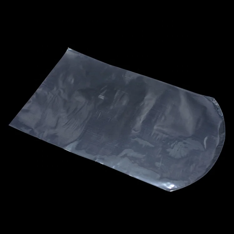 High Quality Transparent Polyolefin POF Heat Shrink Plastic Wrap Bag For Food Use curved bag