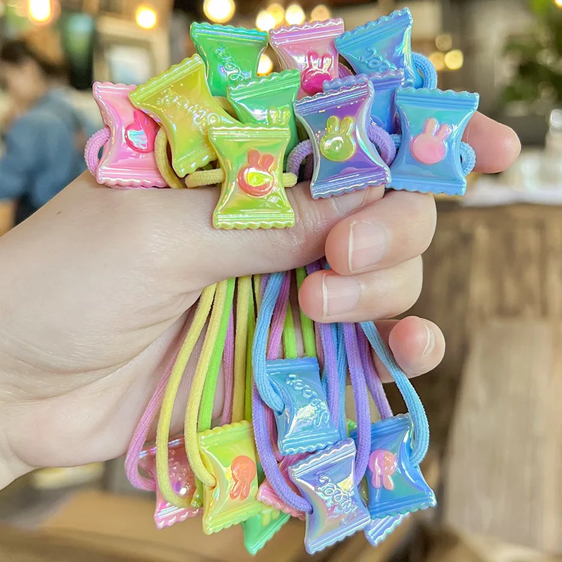 MYLULU kids hair ball bow hair ties for kids hair knocker products for black kids beads accessories braided ponytail