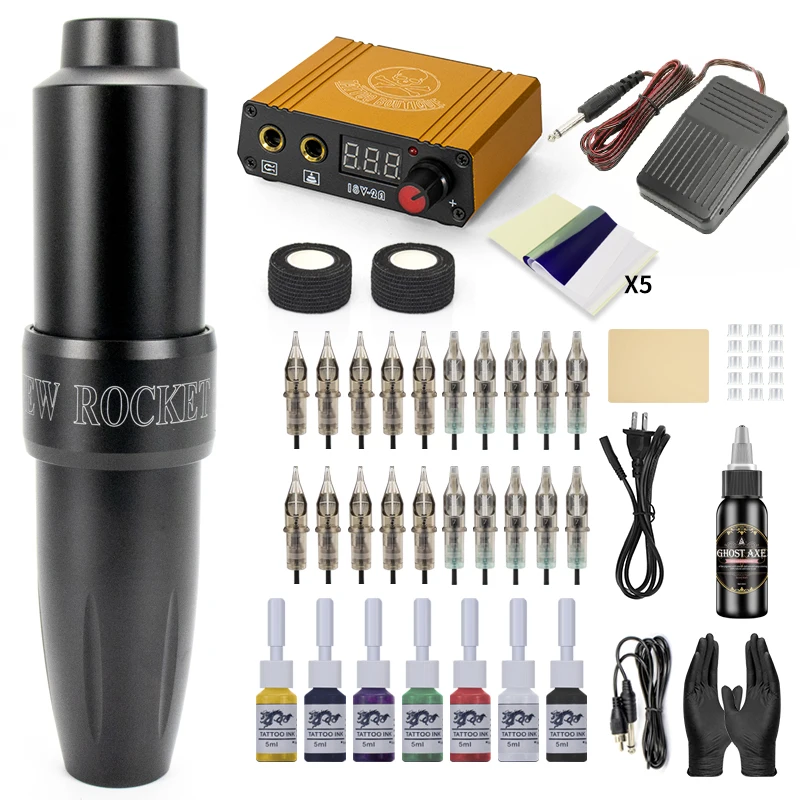 Настраиваемый логотип профессиональное оборудование для пирсинга микроблейда Перманентный Набор татуировок начинающих