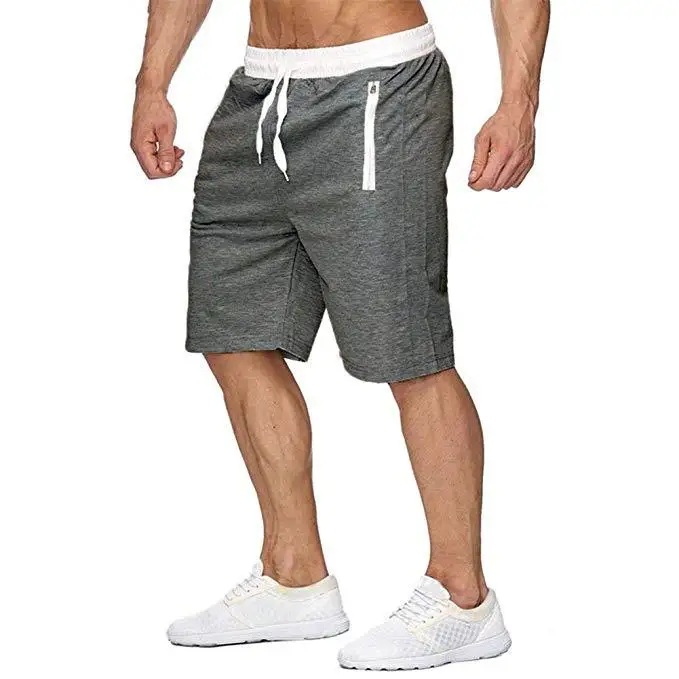 Custom Gym Shorts With Pocket Cross  Mens Fitness Workout  Sports Running Training Shorts For Men