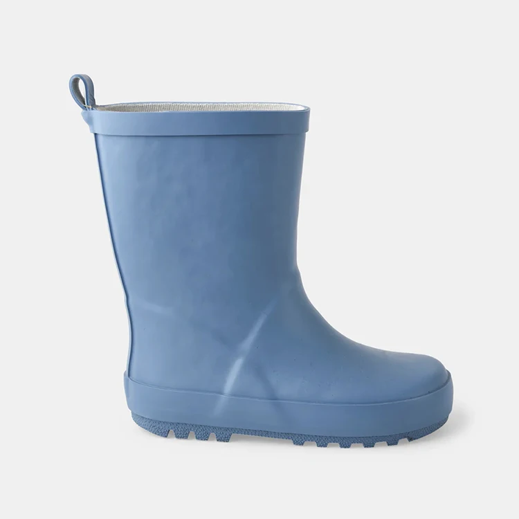 Top Deals on Bulk Orders OEM & ODM Custom Solid Color Waterproof Rain Boots for Boys and Big Kids