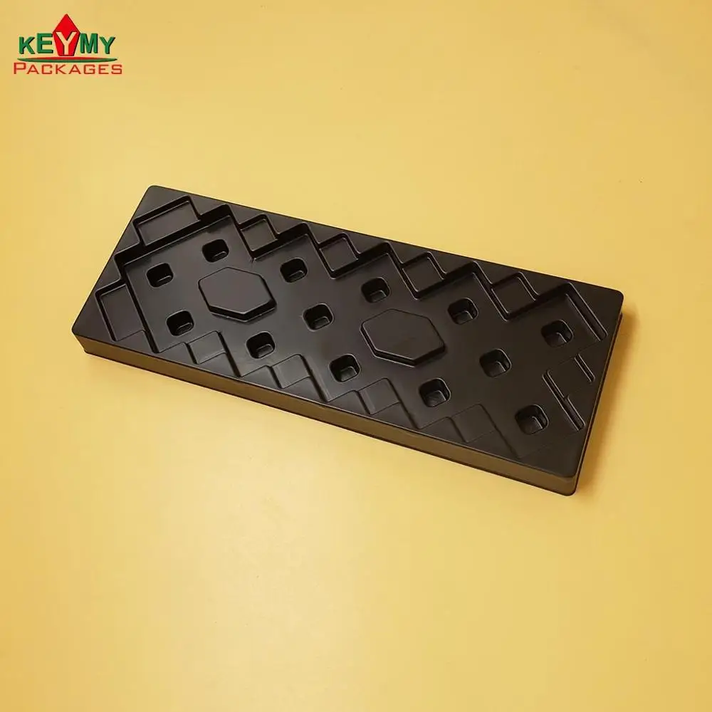 customize black PS inserts for chocolate from Shenzhen factory