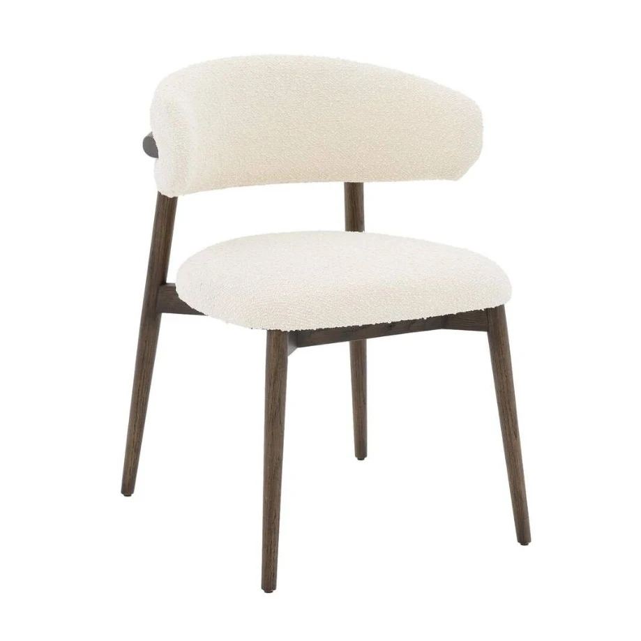 High Quality Modern Solid Wood Dining Chair With Backrest For Living Room Lounge Home Furniture For Apartment Home Bar Villa