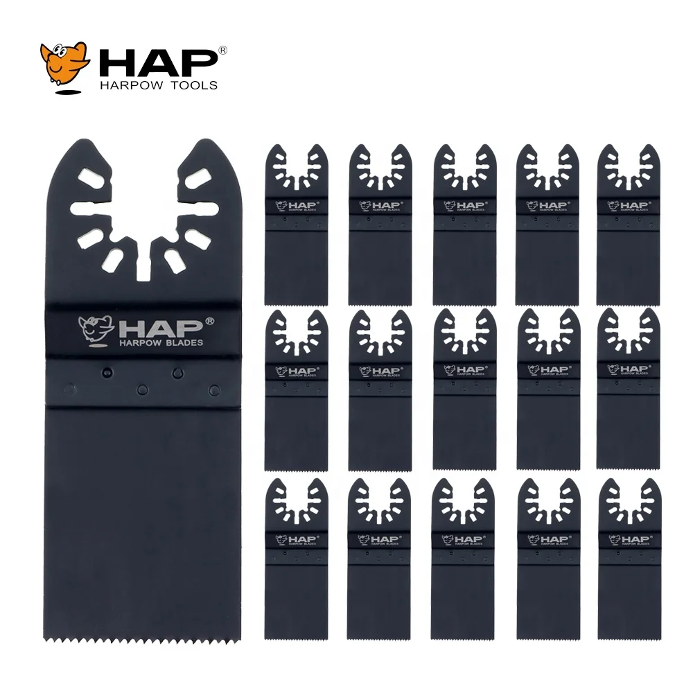 34MM Width HCS Multi Tool Blades Universal Oscillating Saw Blades For Cutting Wood Plastic Soft Materials