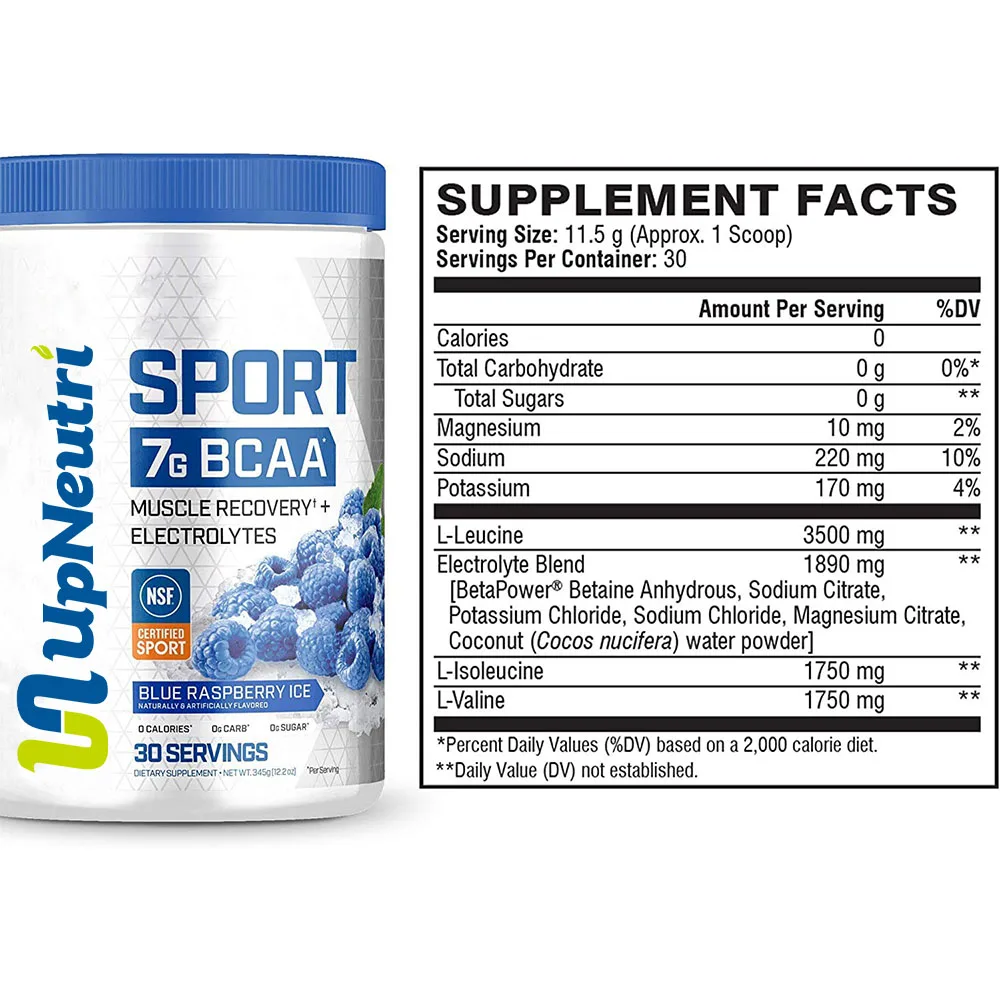 Private Label различный вкус BCAA с порошком электролита для восстановления и гидратации добавкой аминокислот