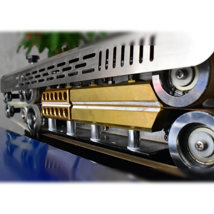 Economic Coffee Small Bag Continuous Band Sealer Plastic Pouch band sealer machine FR900W/P