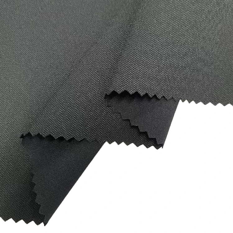 Breathable Woven Double Face Graphene Spandex Fabric Sportswear Lady Pants