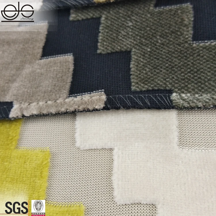 JES Yarn Dyed Knitting Fabric Suppliers High Quality Cheap Five-color Jacquard Bag Home Decor Sofa Curtain Mattress Garment Weft