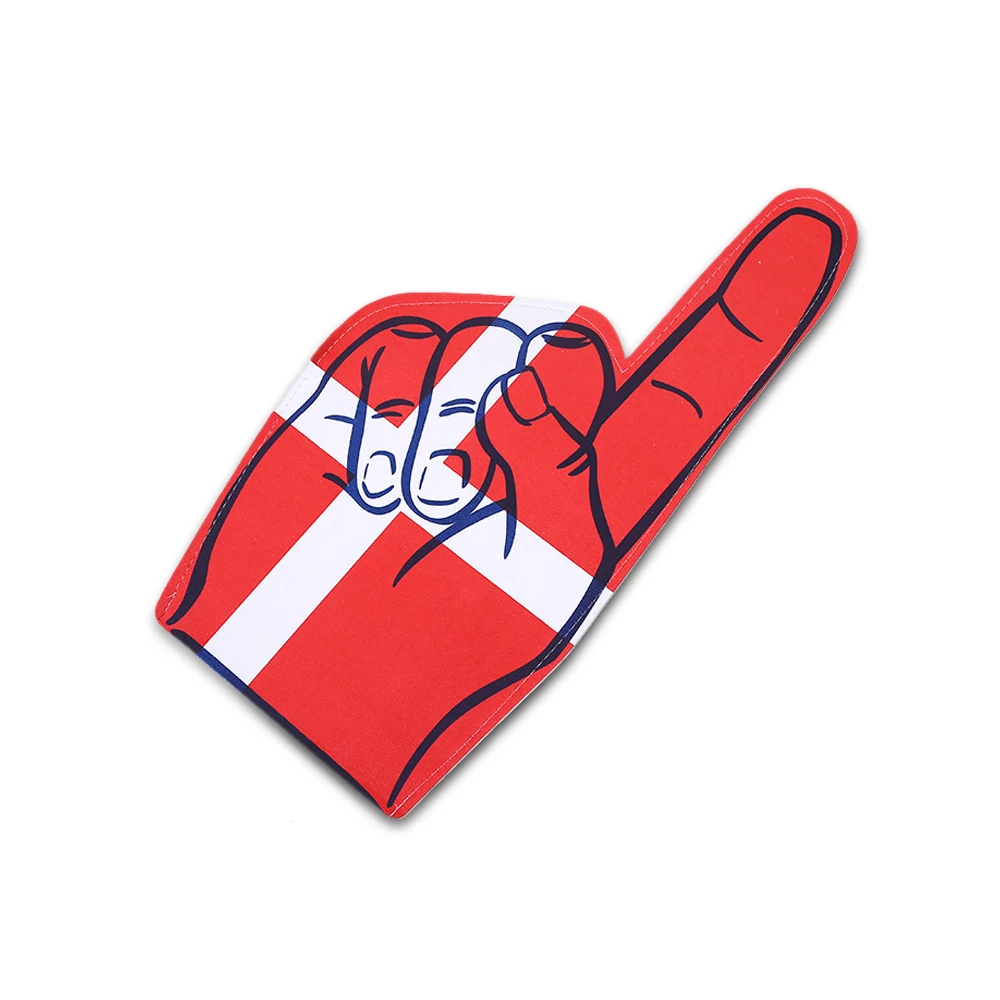 2020 customized logo eva foam hand big foam finger for sports fans promotion