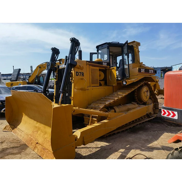 Used Japan Caterpillar Dozer D7R Second Hand D7R D8R D9R Crawler Bulldozer