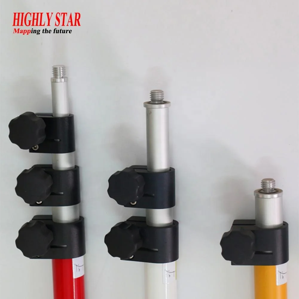 
2020 new design total station prism pole 